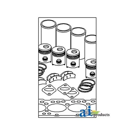 A & I Products In Frame Engine Overhaul Kit A-IK305